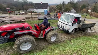 Compact Tractor Pulling Rescue | Antonio Carraro TRX7800