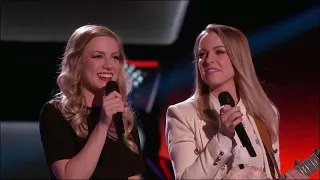 Twin Sisters ANDI & ALEX sing "Thank You" by Dido in Perfect Harmony - The Voice USA 2015