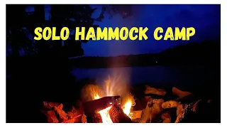 Solo Hammock Camp