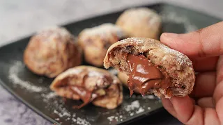 Nutella Stuffed Cookies Recipe | Eggless & Without Oven | Yummy