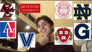 2021 COLLEGE DECISION REACTIONS (HARVARD, NORTHEASTERN, NOTRE DAME, GEORGETOWN, BU, AND MORE)