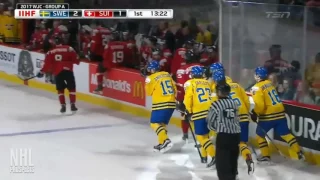 Lias Andersson 1G vs Switzerland | Dec 28 2016 | U20 World Juniors