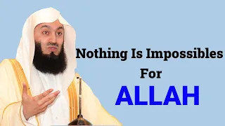 Nothing is impossible for Allah by Mufti Menk. Full lecture lyrics #islamicvideo #muslimtv