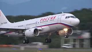 [FULL HD] *RARE* ROSSIYA - SPECIAL FLIGHT SQUADRON AIRBUS A319-115CJ LANDING AT GENEVA (GVA/LSGG)