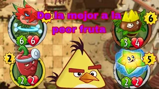 PvZ Héroes Top 27: Frutas de la mejor a la peor (mí opinión)