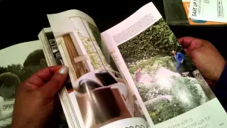 ASMR  Architectural Digest Magazine Flip (whispering and eating hard candy)