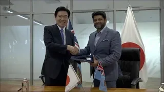 Fijian Attorney-General officiates at the signing of Stand-by Loan on Disaster Risk Management