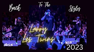 Larry Les Twins Freestyle At Back To The Style 2023 | LES TWINS