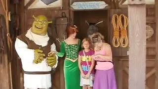 Shrek and Donkey at Universal Studios Orlando