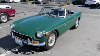 1970 MGB ROADSTER.