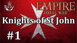 Let's Play Empire Total War: DM - Knights of St John #1 - Well ..... Darn!