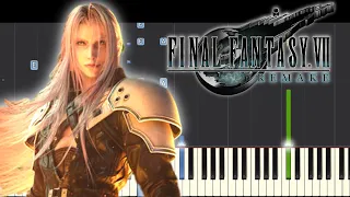 Hollow - Piano Cover/Tutorial - Final Fantasy VII Remake
