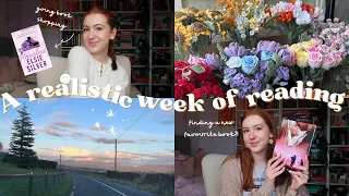 How much do I realistically read in a week?! | Reading Vlog