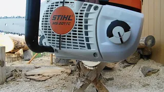 Stihl 201TC - Initial Test Runs, Bone Stock