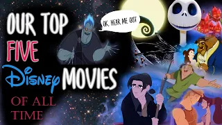 Our top 5 Disney movies of all time