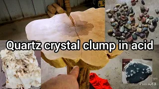 Making money 💰 for a smelting furnace and cleaning cool rocks in muratic acid !