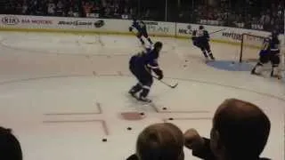 Blues Hit The Ice (Pregame Warm-Ups)