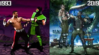 Jax "Gotcha Grab" Evolution - Mortal Kombat 2-11 (1993-2019) 4K