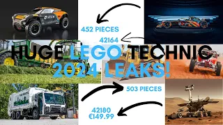 lego 2024(New lego technic 2024 leaks:42163, 42164, 42165...)