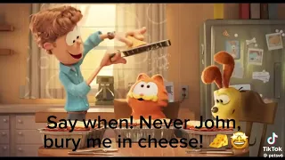Never John bury me in cheese