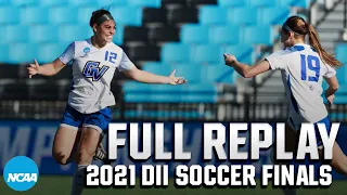 Grand Valley State vs. Saint Rose: 2021 DII women's soccer championship | FULL REPLAY