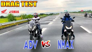 Honda ADV 150 vs Yamaha NMAX 155 | Drag race