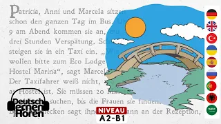 #566 Deutsch lernen mit Geschichten | Deutsch lernen durch Hören | A2-B1 | Learn German with stories