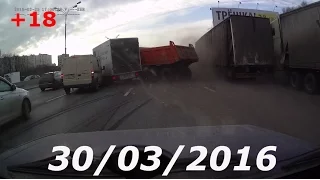 Подборка Аварий и Дтп Март 2016 Car Crash Compilation #24