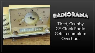 How to turn a sort of drab GE clock radio into something more exciting