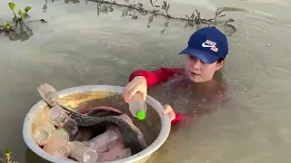 Amazing FISH TRAP With OCTOPUS