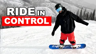 How To Snowboard with More Control