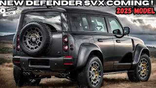 2025 Land Rover Defender SVX Official Reveal : FIRST LOOK !