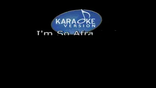 ME SINGING I'M SO AFRAID OF LOSING YOU AGAIN KARAOKE VIRSION COM