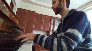 Бабкин - "Де би я" - piano cover