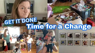 It's Time for a Change || Large Family Vlog