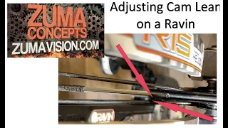 Ravin Cam Lean, How to Identify and Adjust