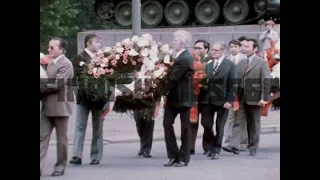 [Berlin] Soviet And East German Delegations Commemorate Victory Day (AI Remastered)