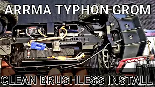 Arrma Typhon GROM Spektrum Brushless 2-in-1 System Install & Run