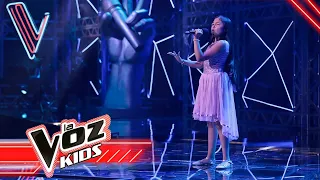 Valeria sings "Colores en el viento" | The Voice Kids Colombia 2021