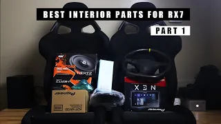 BEST PARTS FOR THE RX7 PART 1|| INTERIOR