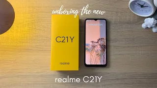 Unboxing the new Realme C21Y ✨