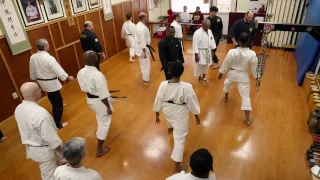 Goju ryu,Traditional Karate - The Kobukan  - Shisochin seminar with Sensei Herbert Allen