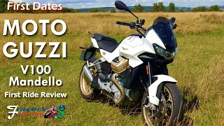 Moto Guzzi V100 Mandello First Ride Review! ※ First Dates