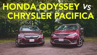 2018 Honda Odyssey vs 2017 Chrysler Pacifica