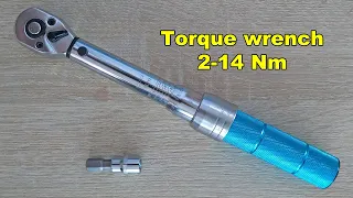 2-14 Nm Torque wrench from Banggood - can I use it in 3D printing hobby?