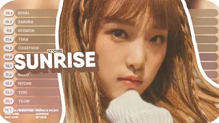 [How Would] IZ*ONE sing 'Sunrise' (GFRIEND) // Line Distribution