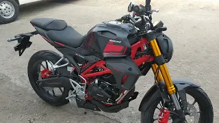 Мотоцикл Motoland 501 (172FMM-5/PR250) черный/красный