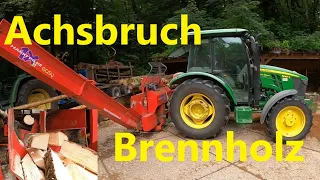 Achsbruch und Brennholz