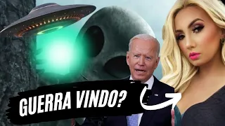 Vidente Chaline em previsões revela tudo sobre OVNIS, guerra em Países? Alien sequestrado? e+