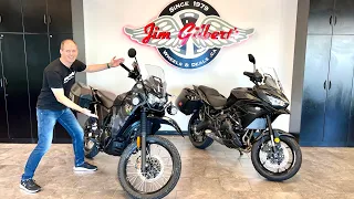 2023 Kawasaki KLR vs. Versys 650 LT - Complete In Depth Comparison!